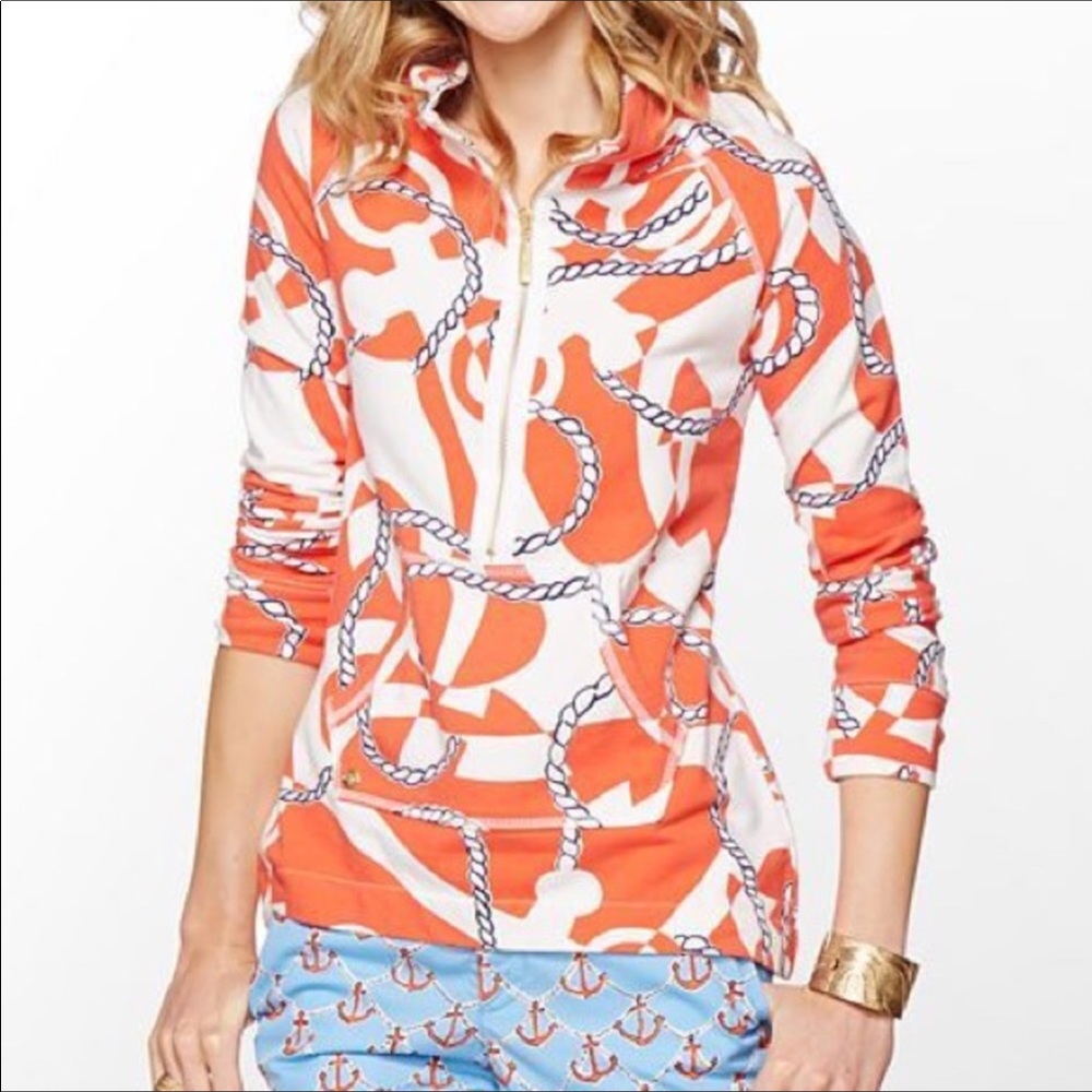 LILLY PULITZER WOMAN JACKET/PULLOVER